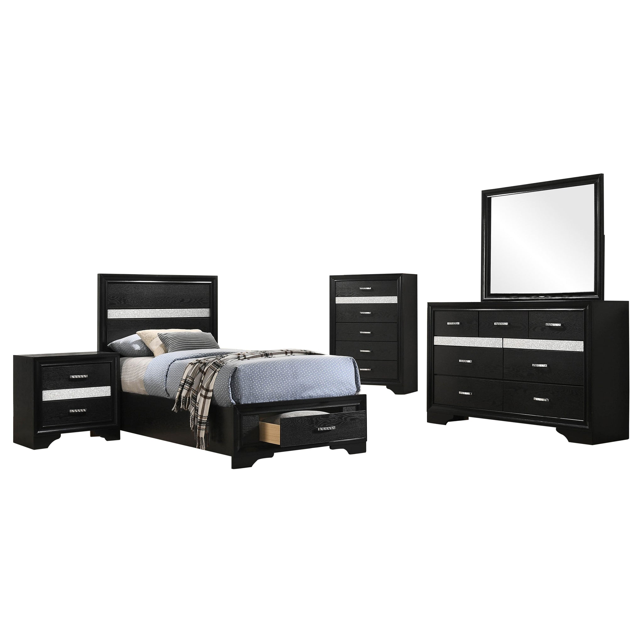 Miranda Bedroom Sets Black