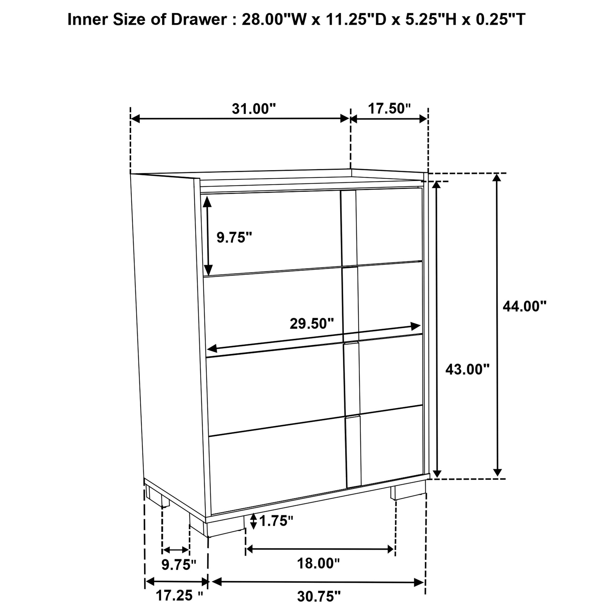Hyland 4 & 5 Piece Bedroom Set E.King & Queen