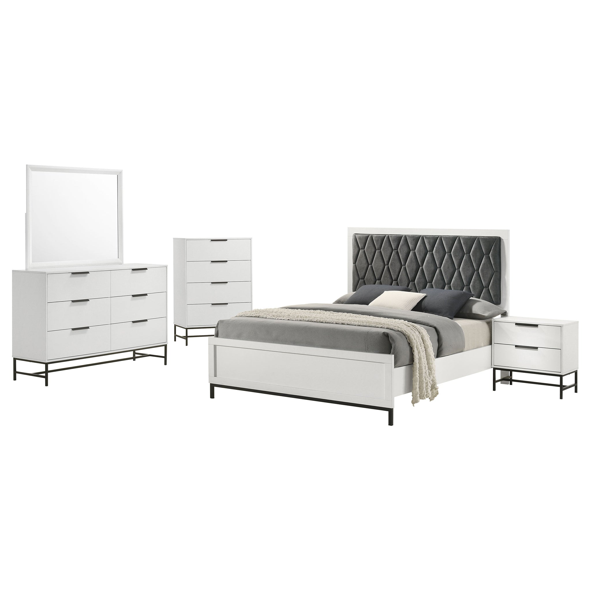 Sonora 4 & 5 Piece Bedroom Set