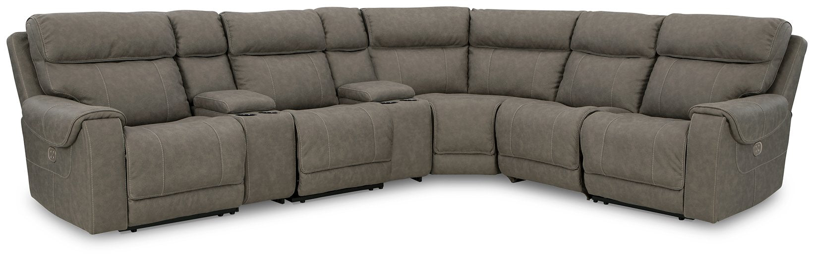 Starbot 7-Piece Power Reclining Sectional - Furnish 4 Less 98 (NY)*