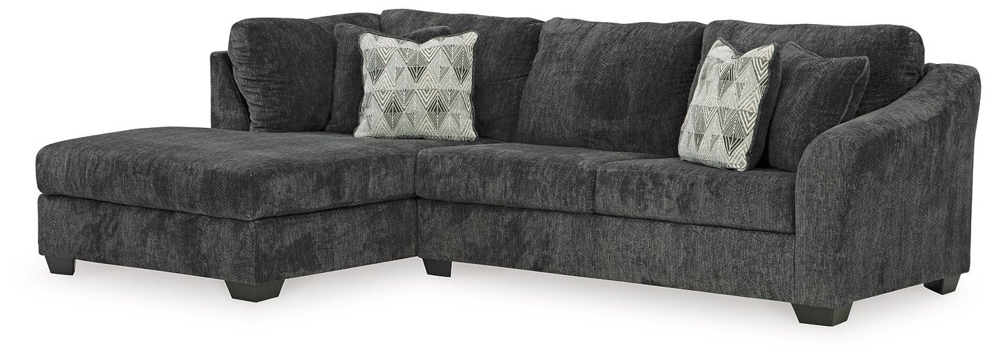 Biddeford 2-Piece Sleeper Sectional with Chaise - Furnish 4 Less 98 (NY)*