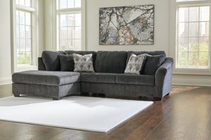 Biddeford 2-Piece Sleeper Sectional with Chaise - Furnish 4 Less 98 (NY)*