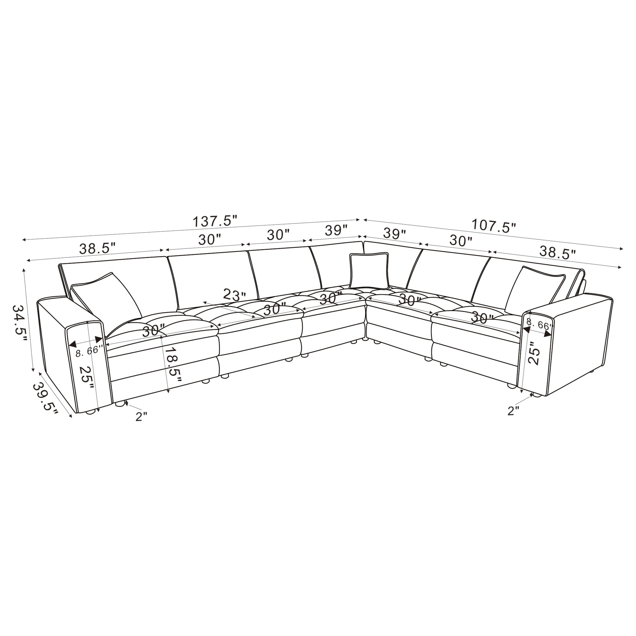 Atlantic Modular Sectionals