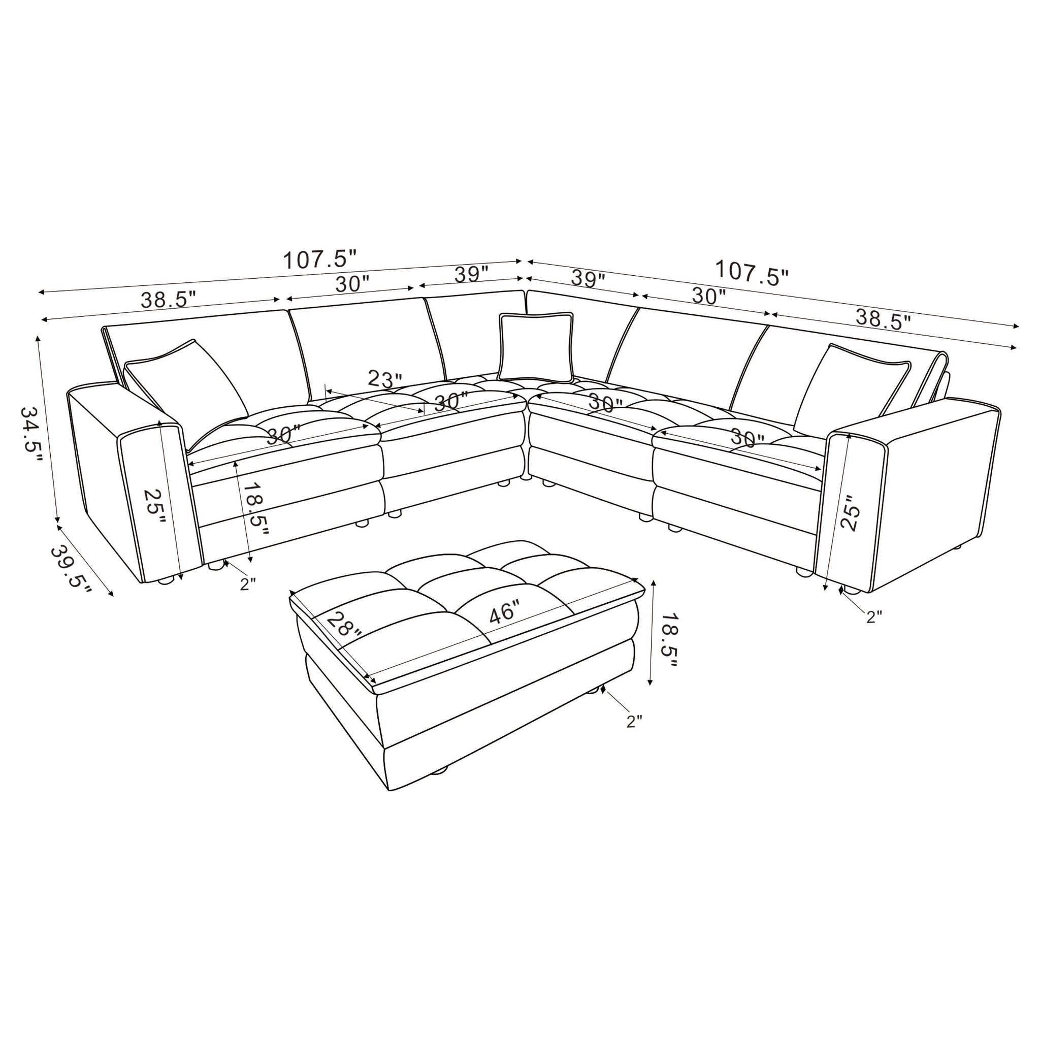 Atlantic Modular Sectionals
