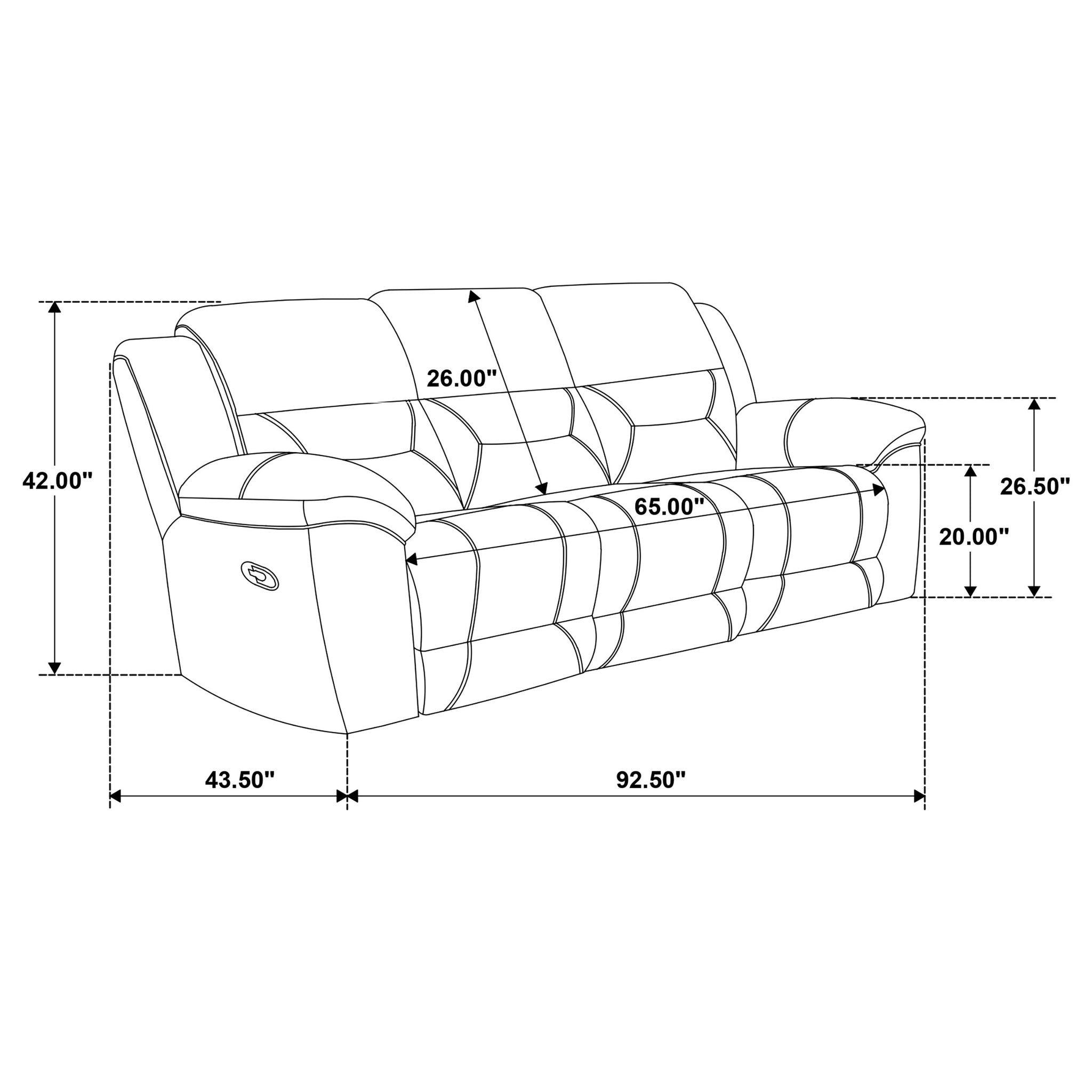 Gilson Reclining 3 Pc Set