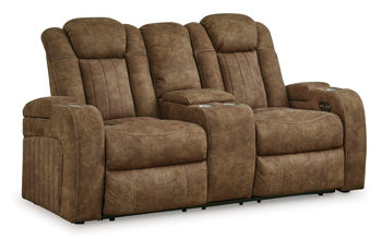 Wolfridge Power Reclining Loveseat - Furnish 4 Less 98 (NY)*