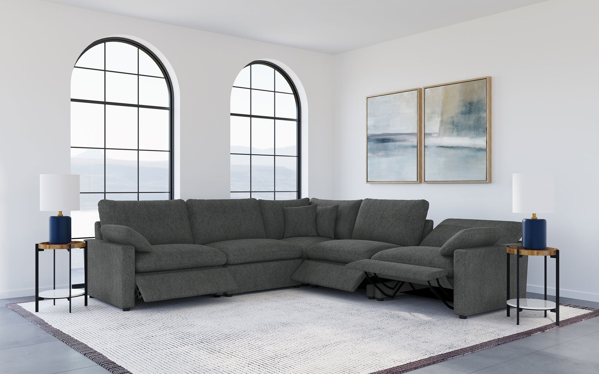 Collins Power Recliner Sectionals