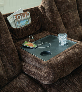 Soundwave Reclining Sofa with Drop Down Table - Furnish 4 Less 98 (NY)*