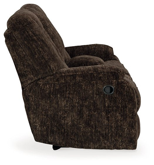 Soundwave Reclining Loveseat with Console - Furnish 4 Less 98 (NY)*