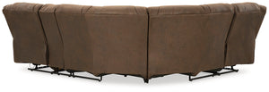 Trail Boys 2-Piece Reclining Sectional - Furnish 4 Less 98 (NY)*