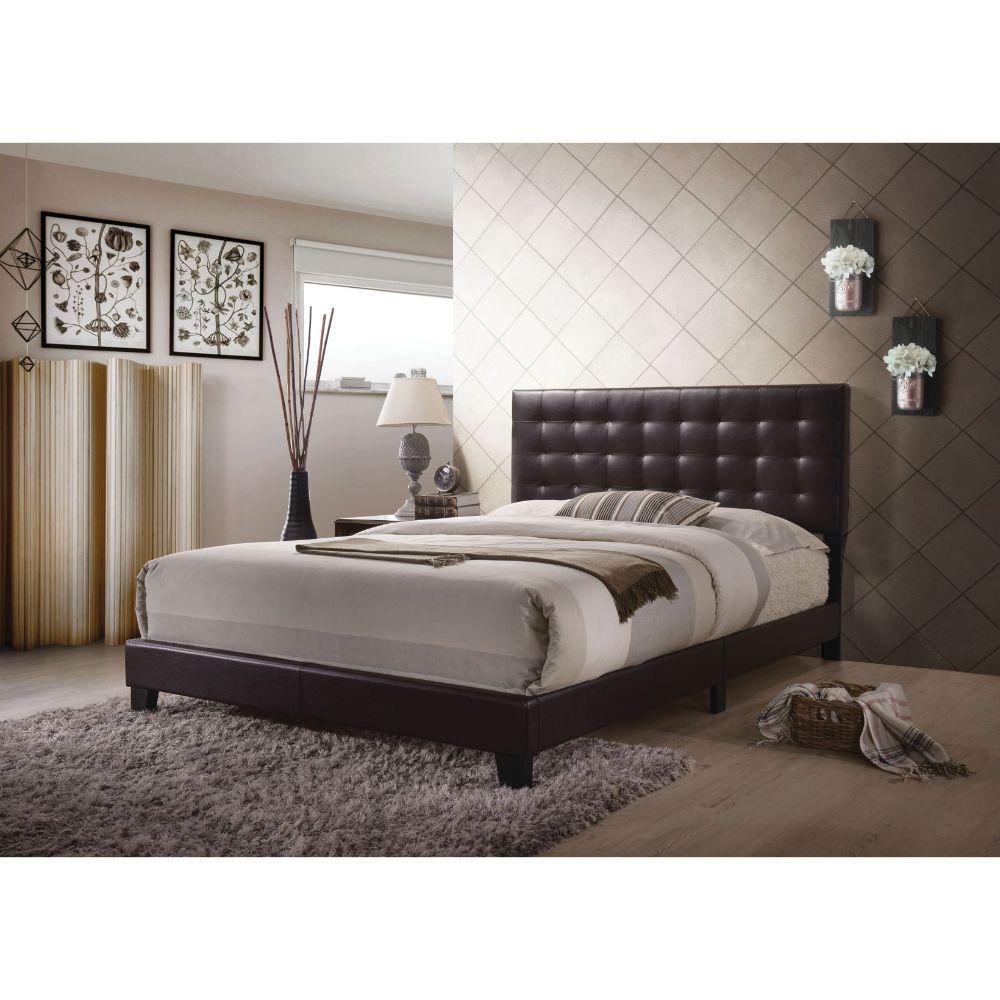 Masate - Queen Bed - Black - 85" - Furnish 4 Less 98 (NY)*