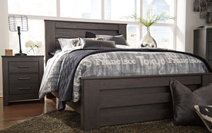 Brinxton - Two Drawer Night Stand - Furnish 4 Less 98 (NY)*