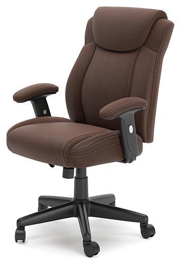 Corbindale Brown/Black Home Office Chair - Furnish 4 Less 98 (NY)*