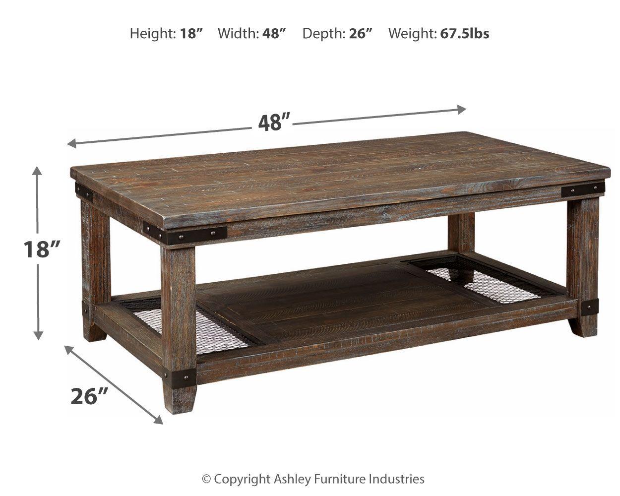 Danell - Rectangular Cocktail Table