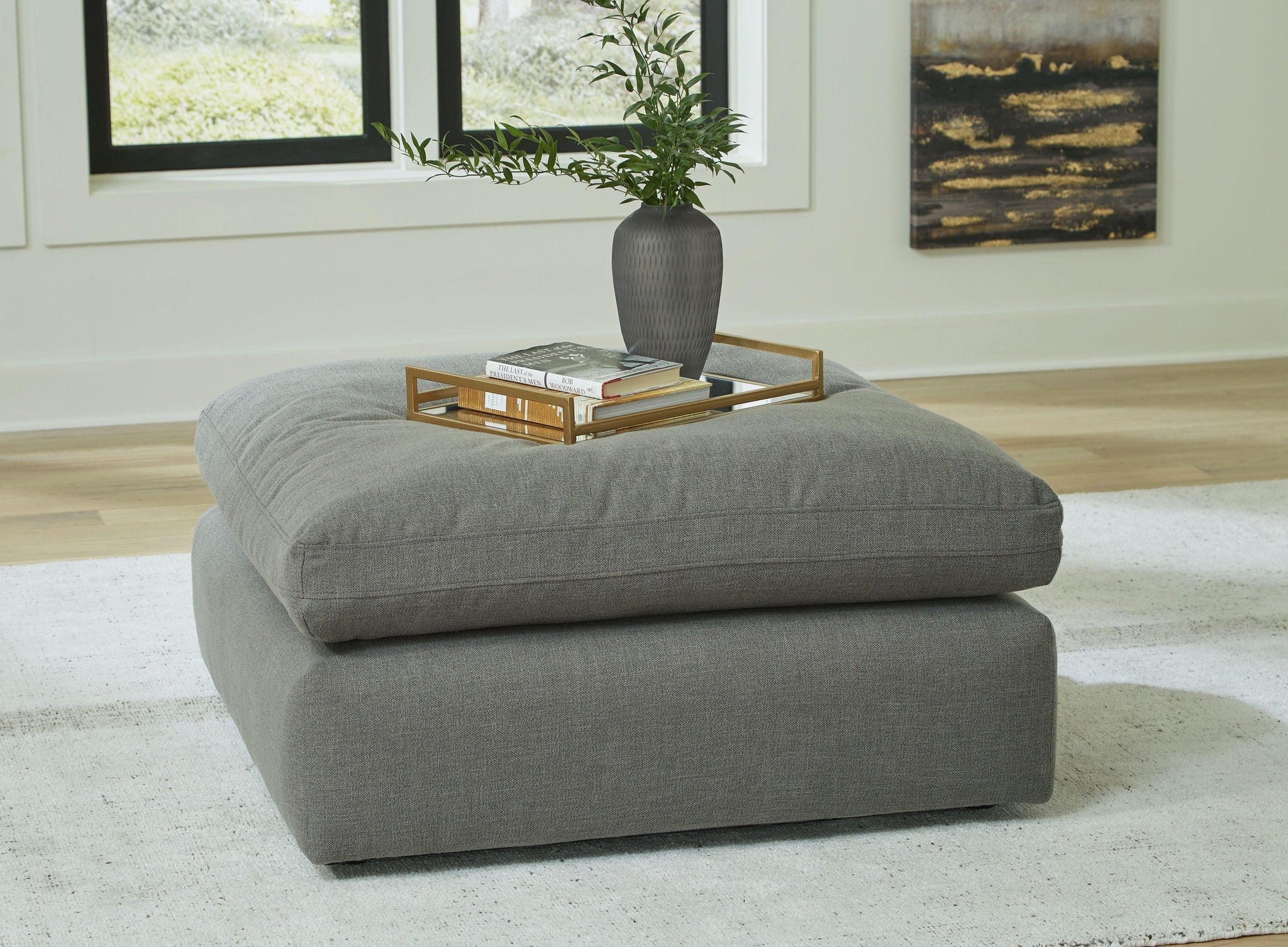 Elyza - Oversized Accent Ottoman