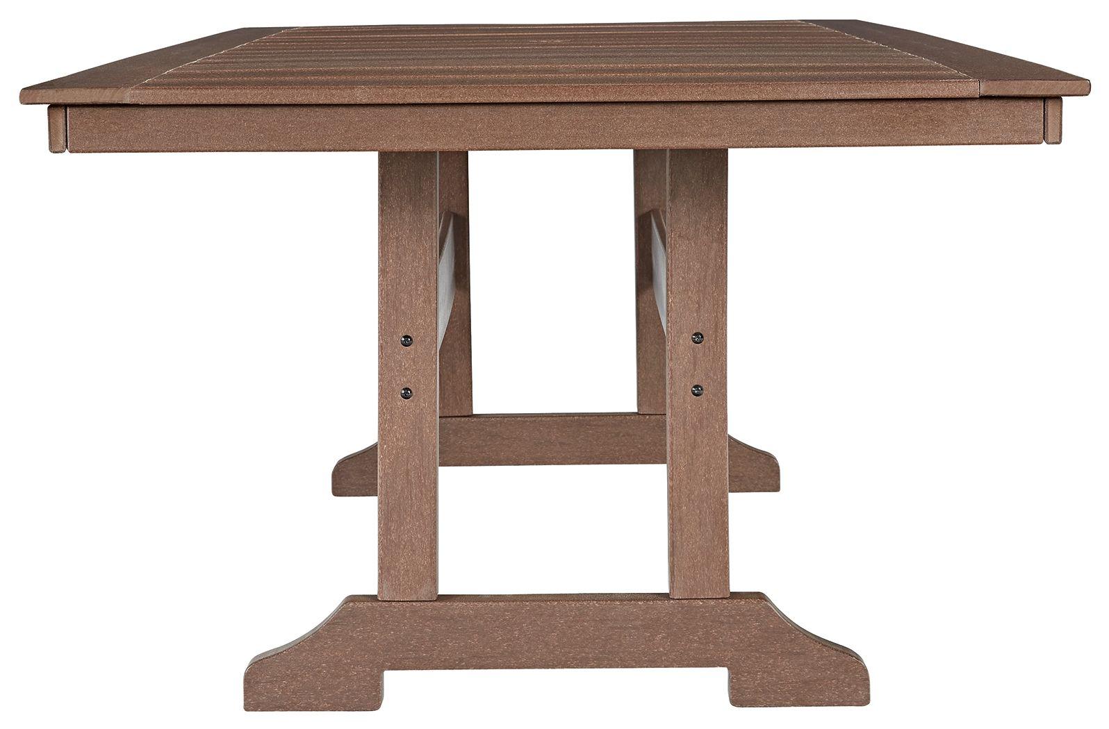 Emmeline - Rect Dining Table W/umb Opt