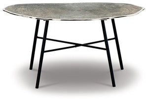 Laverford Chrome/Black Coffee Table