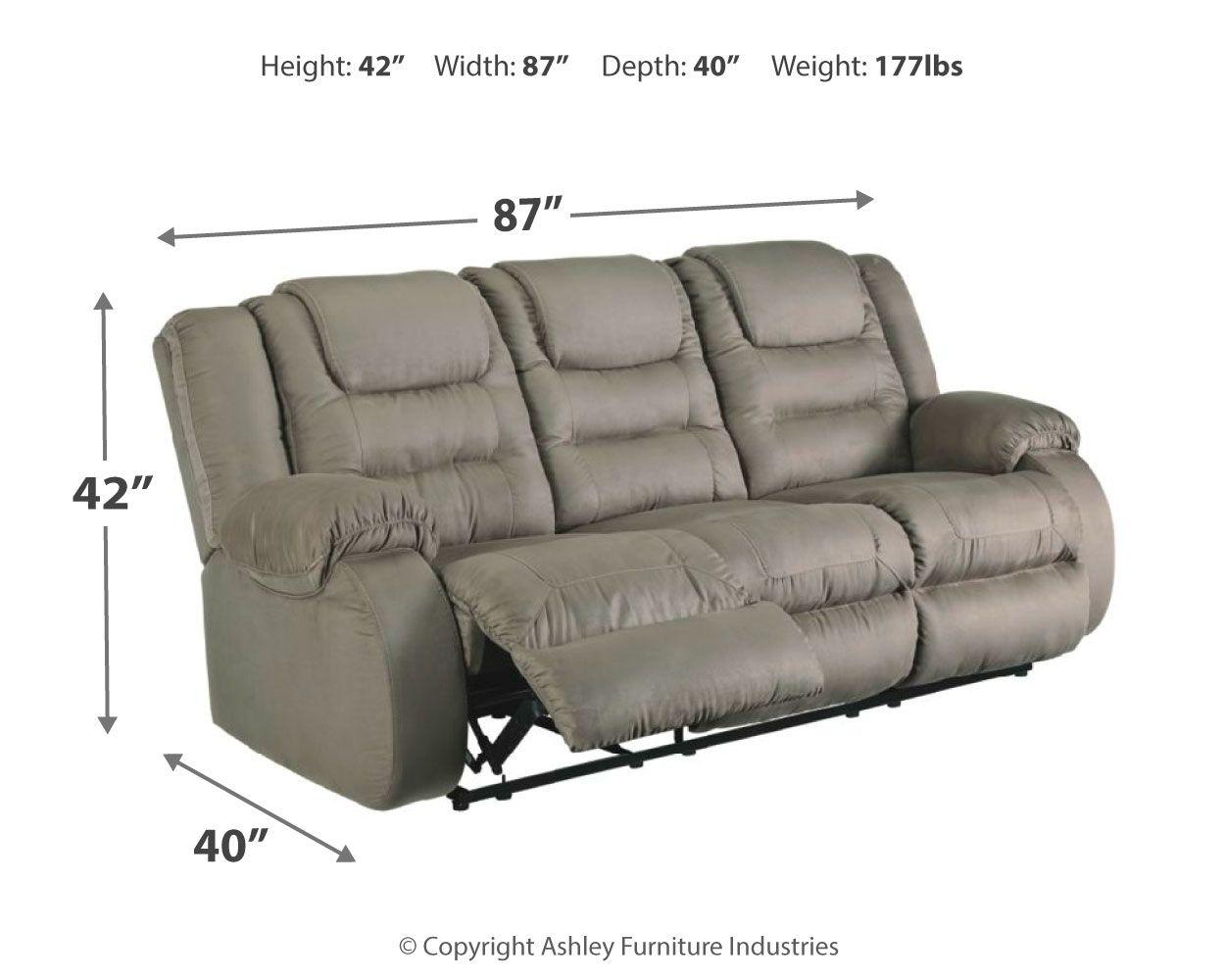 Mccade - Reclining Sofa - Furnish 4 Less 98 (NY)*