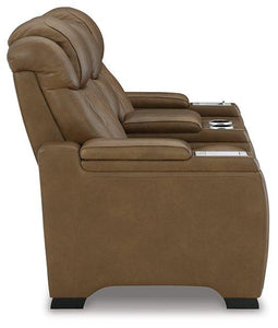 Strikefirst Nutmeg Power Reclining Loveseat - Furnish 4 Less 98 (NY)*