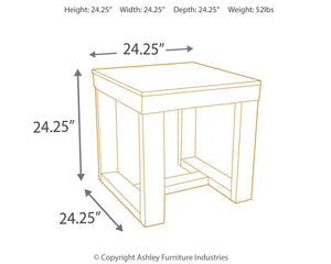 Watson - Square End Table - Furnish 4 Less 98 (NY)*