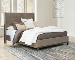 Wittland Upholstered Panel Bed - Furnish 4 Less 98 (NY)*