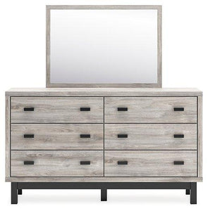 Vessalli Dresser and Mirror - Furnish 4 Less 98 (NY)*