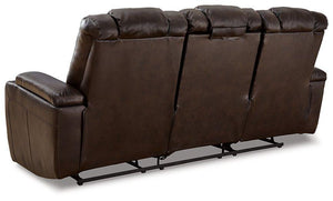 Mancin Reclining Sofa with Drop Down Table - Furnish 4 Less 98 (NY)*