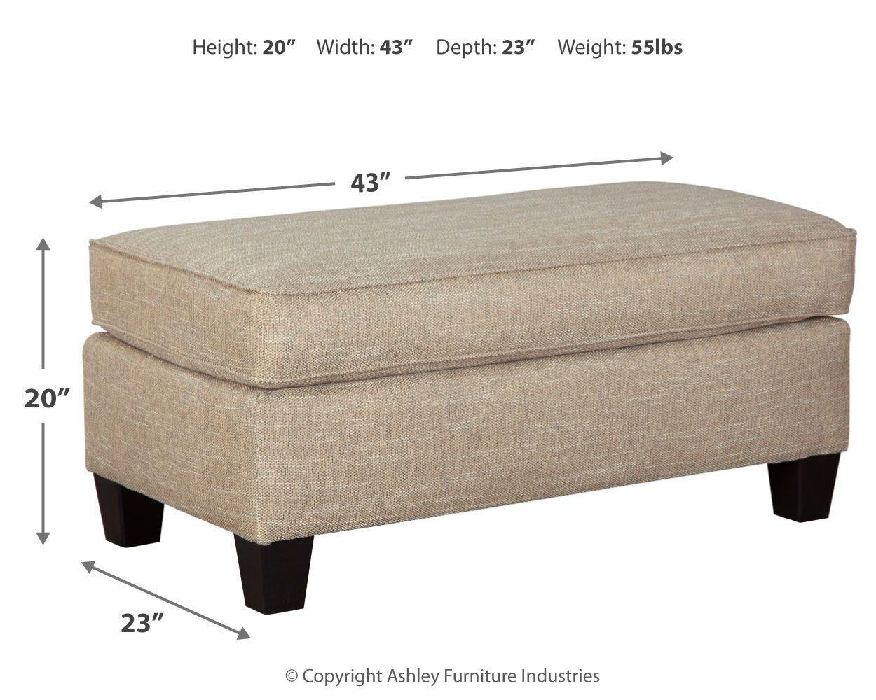 Almanza - Ottoman - Furnish 4 Less 98 (NY)*