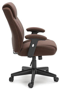 Corbindale Brown/Black Home Office Chair - Furnish 4 Less 98 (NY)*