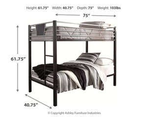 Dinsmore - Bunk Bed W/ladder - Furnish 4 Less 98 (NY)*