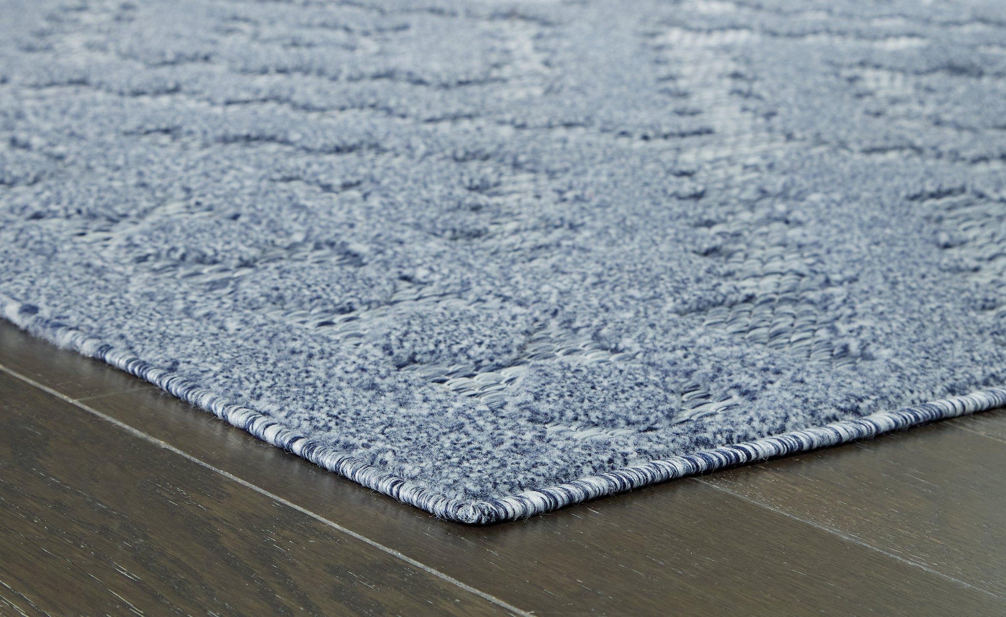 Finnwell Blue 5'3" x 7' Rug - Furnish 4 Less 98 (NY)*