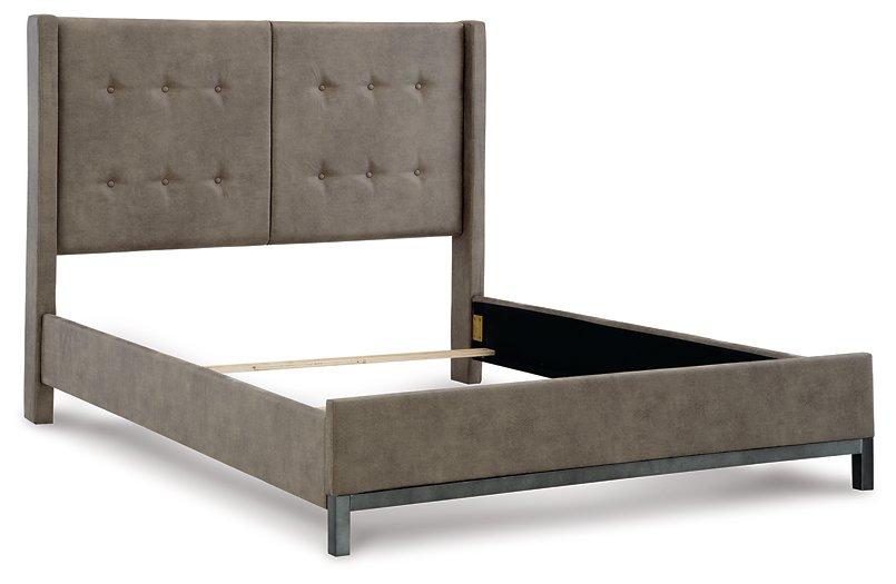 Wittland Upholstered Panel Bed - Furnish 4 Less 98 (NY)*