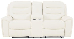 Warlin - Pwr Rec Loveseat/con/adj Hdrst - Furnish 4 Less 98 (NY)*