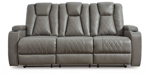 Mancin Reclining Sofa with Drop Down Table - Furnish 4 Less 98 (NY)*