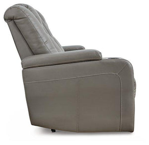 Mancin Reclining Sofa with Drop Down Table - Furnish 4 Less 98 (NY)*