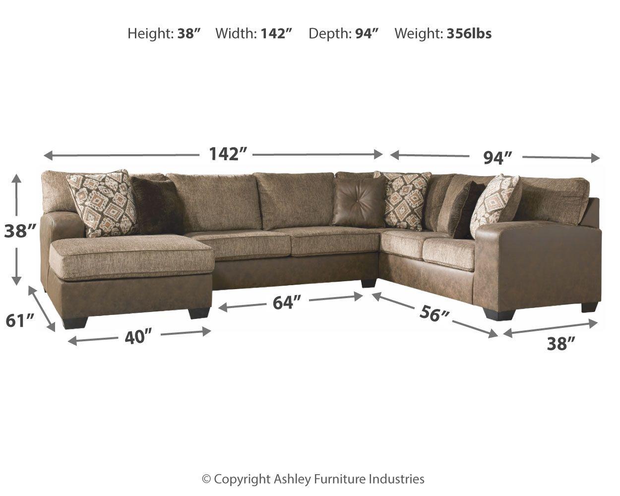 Abalone - Sectional - Furnish 4 Less 98 (NY)*