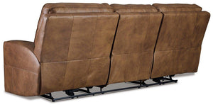 Game Plan Caramel Power Reclining Sofa - Furnish 4 Less 98 (NY)*