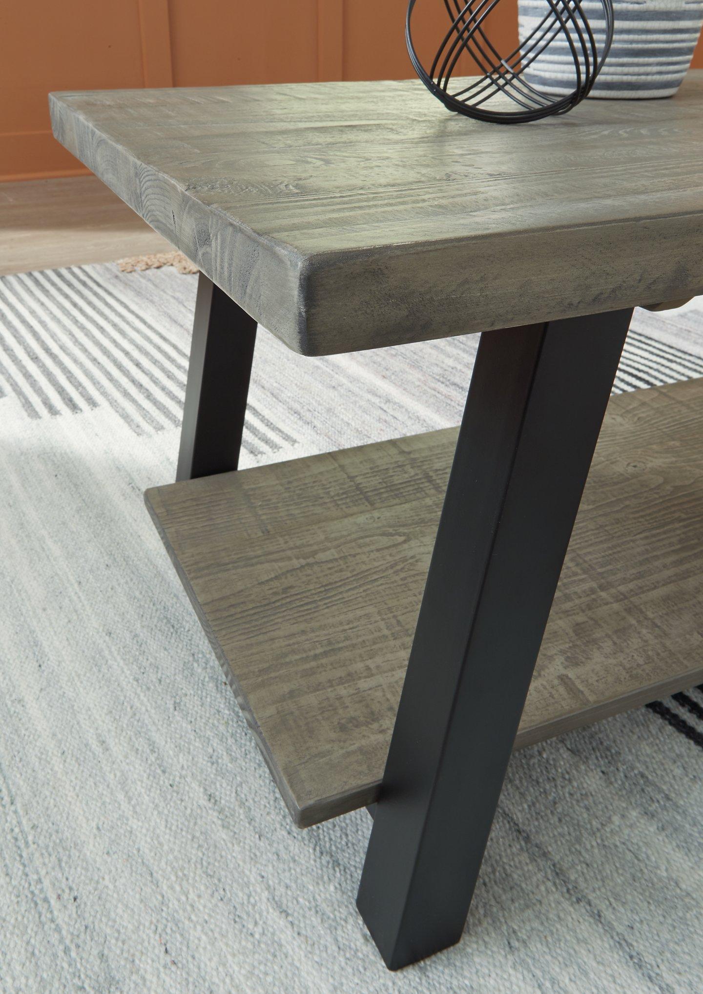 Brennegan Gray/Black Coffee Table