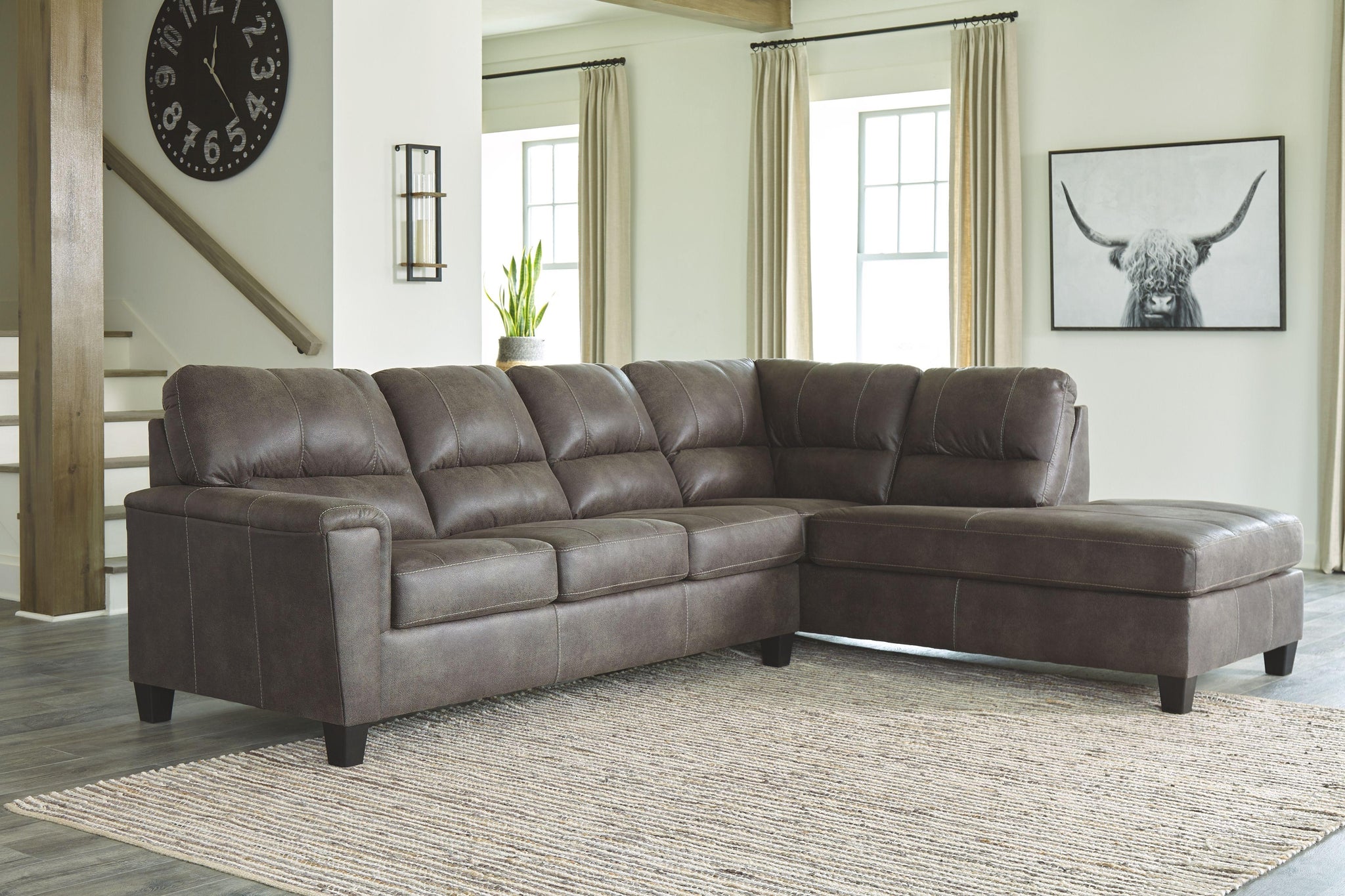 Navi - Sectional - Furnish 4 Less 98 (NY)*