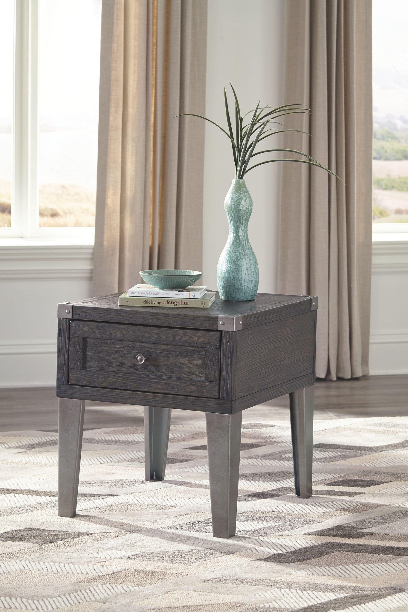 Todoe - Rectangular End Table - Furnish 4 Less 98 (NY)*