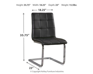 Madanere - Dining Uph Side Chair (4/cn) - Furnish 4 Less 98 (NY)*