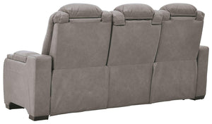 The Man-den - Pwr Rec Sofa With Adj Headrest - Furnish 4 Less 98 (NY)*