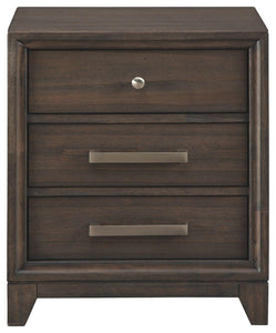 Brueban - Three Drawer Night Stand