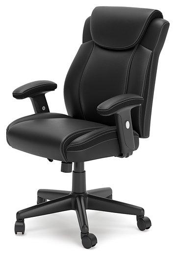 Corbindale Black Home Office Chair - Furnish 4 Less 98 (NY)*