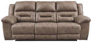 Stoneland - Reclining Power Sofa - Furnish 4 Less 98 (NY)*