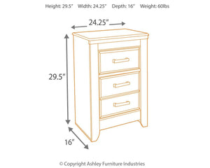 Juararo - Two Drawer Night Stand