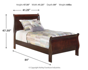 Alisdair - Sleigh Bed - Furnish 4 Less 98 (NY)*