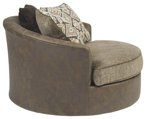 Abalone - Oversized Swivel Accent Chair - Furnish 4 Less 98 (NY)*