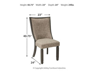 Tyler Creek - Dining Uph Side Chair (2/cn) - Furnish 4 Less 98 (NY)*