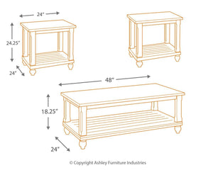 Mallacar - Occasional Table Set (3/cn)